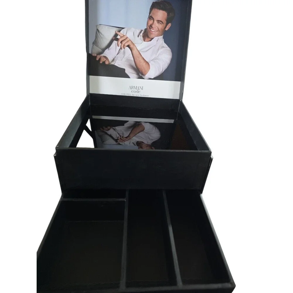 Giorgio Armani Code Colonia Black Empty Presentation Box w/ drawers 9
